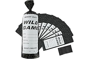Wild Game Freezer Bags for Ground Meat Storage