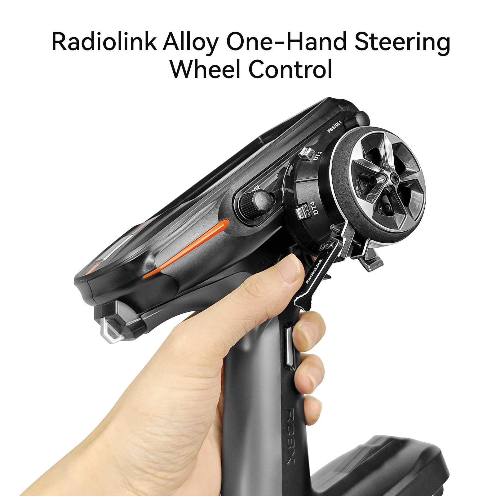 Radiolink RC8X Thumb Actuator One-Handed Operation Suitable for RC8X, RC6GS, RC4GS etc. (Black) - Image 3