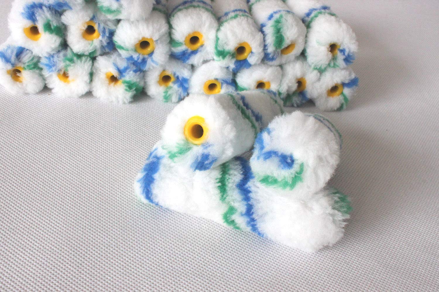 100 ROTOLI TERMICI PER POS CASSA 57X20X12 ROTOLINI CARTA OMOLOGATA BANCOMAT - Foto 5