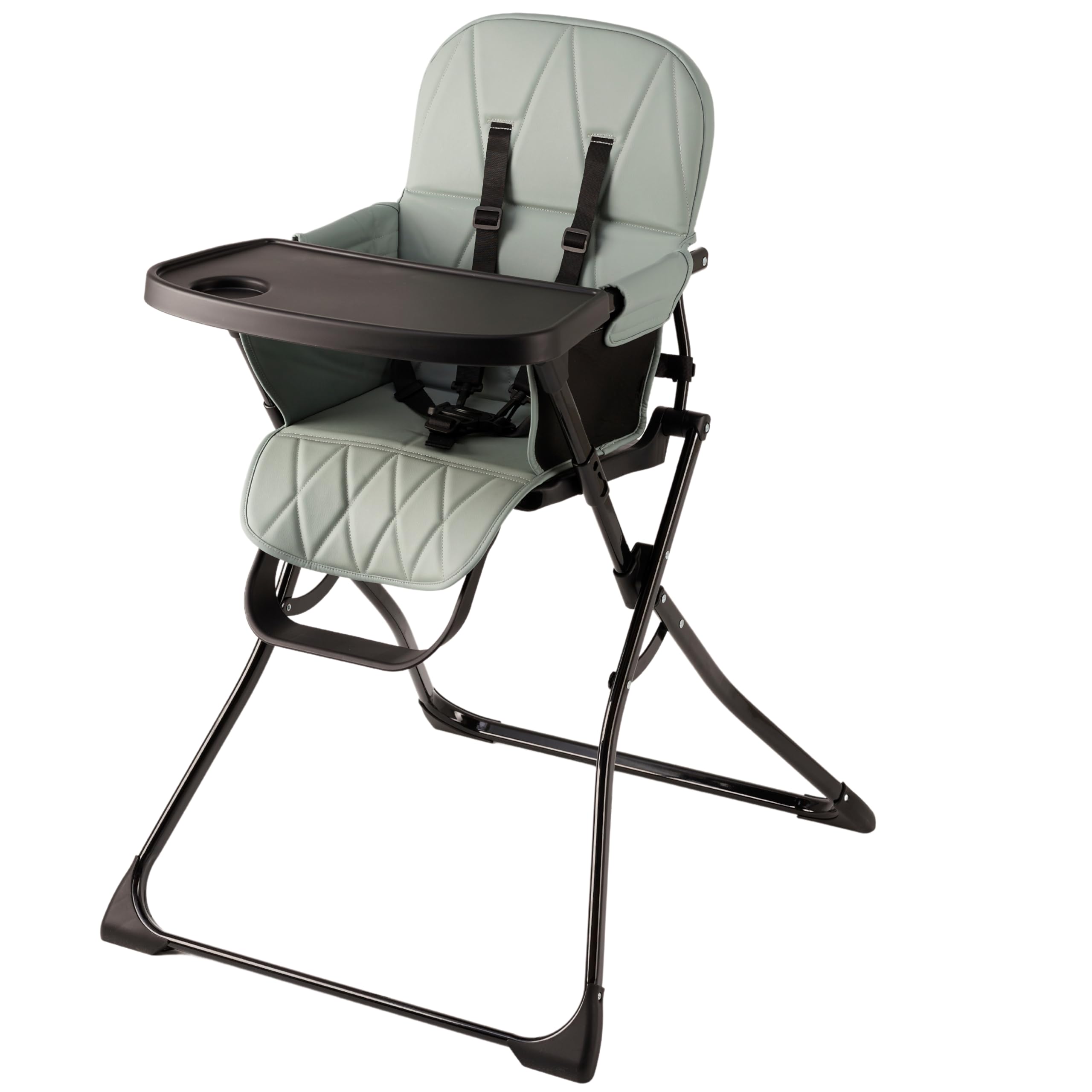 THERMOBABY - HANDY | Seggiolone pieghevole e portatile per bebè | Da 6 mesi a 3 anni | Fino a 15 kg | Cuscino lavabile | Vassoio amovibile e cintura di sicurezza | Leggero e compatto