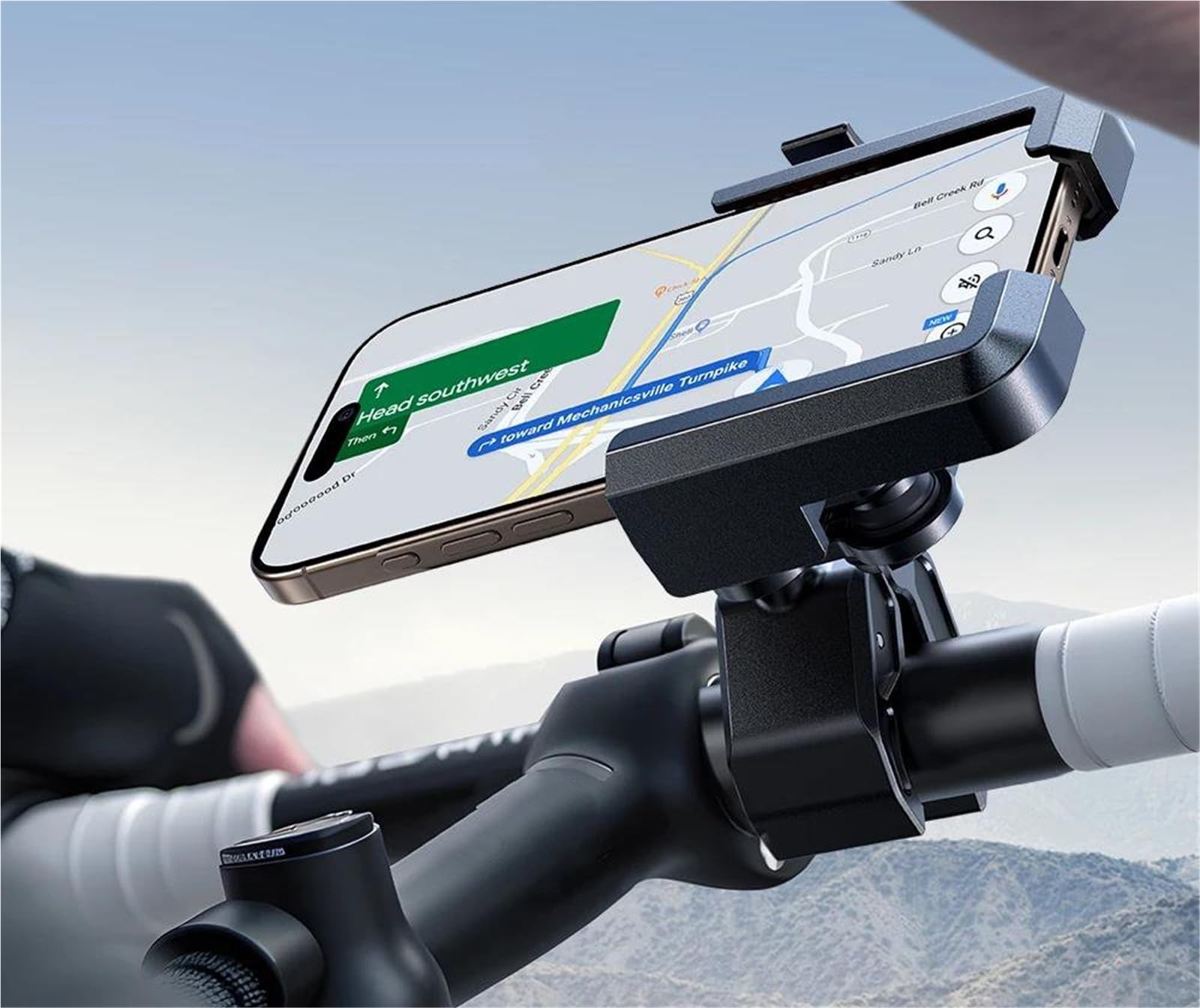 Réglable Support De Navigation Pour Moto Pour Téléphones 4,7 À Pouces