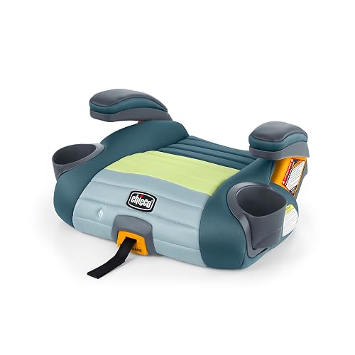 Chicco GoFit ClearTex Plus Backless Booster Car Seat (Tropic/Green)