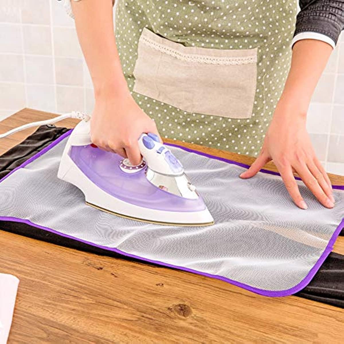 2 Pattes à Repasser Anti-Brûlure - Protection Pour Fer Et Vêtements Délicats