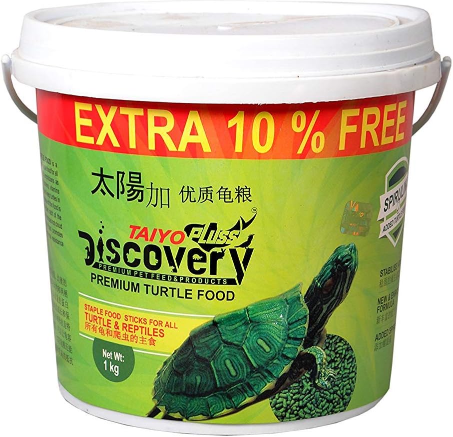 Petzlifeworld Taiyo Taiyo Pluss Discovery Turtle Food, 1kg with Extra 10 Percent