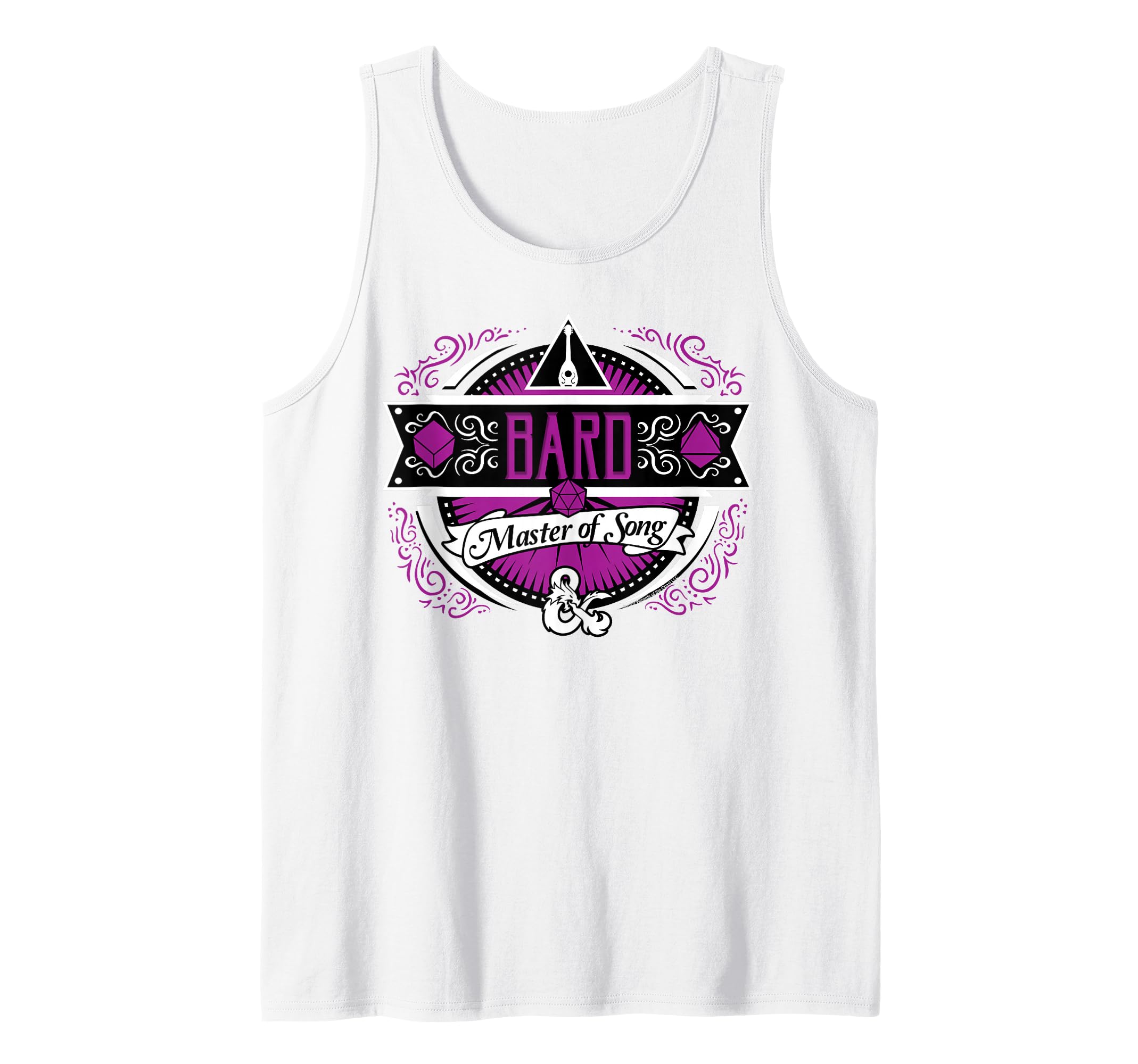 Dungeons & Dragons Bard Master Of Song Tank Top