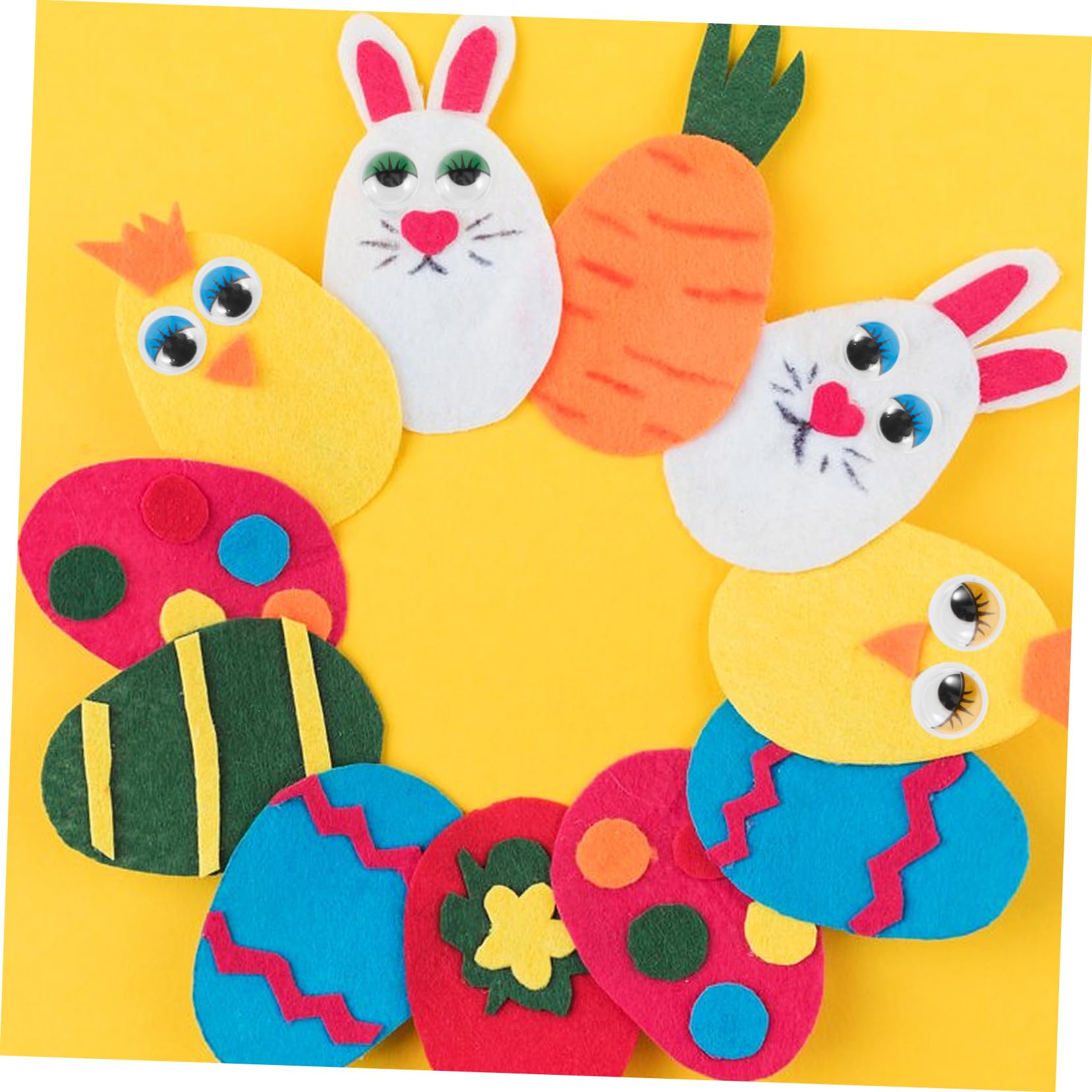 ARTIBETTER 200pcs Blue Eyeballs for Crafts Safety Eyes Googly Eyes Large Supplies Colored Craft Eyes for Stuffed Animals Eyes for Crafting Doll Eyes Decal Colorful Plastic