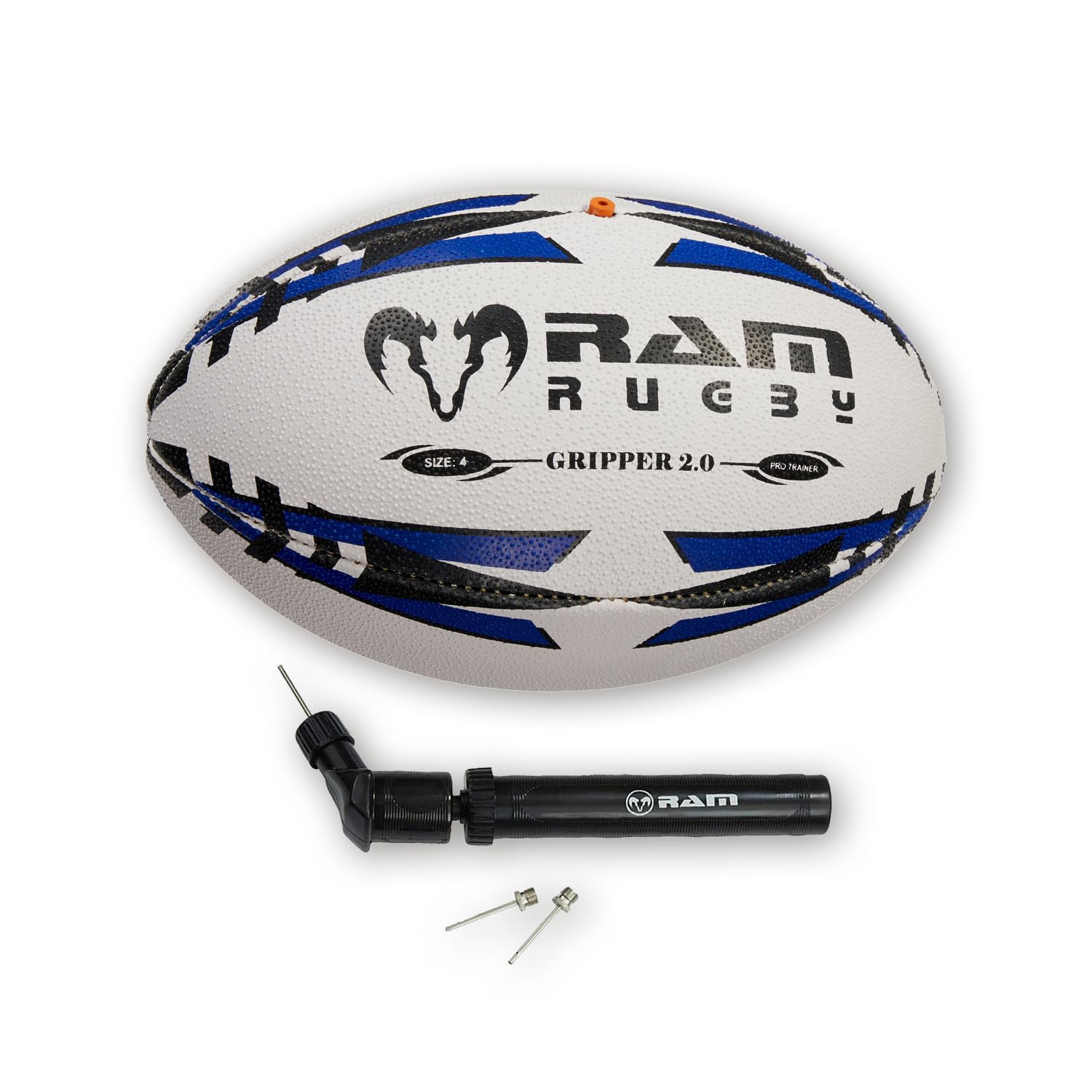 Buy Ram Rugby Gripper 2.0 Pro Trainer Rugby Ball Handstitched 3