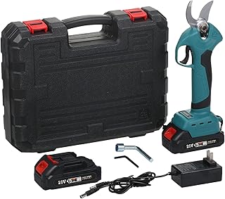 Electric Pruning Scissors,XIXIAN 21V Brushless Cordless Electric Pruning Shears 2Pack Backup Rechargeable 2000mah Lithium Battery Powered Tree Branch Pruner Garden Clippers 10~30mm Cutting Diameter 4