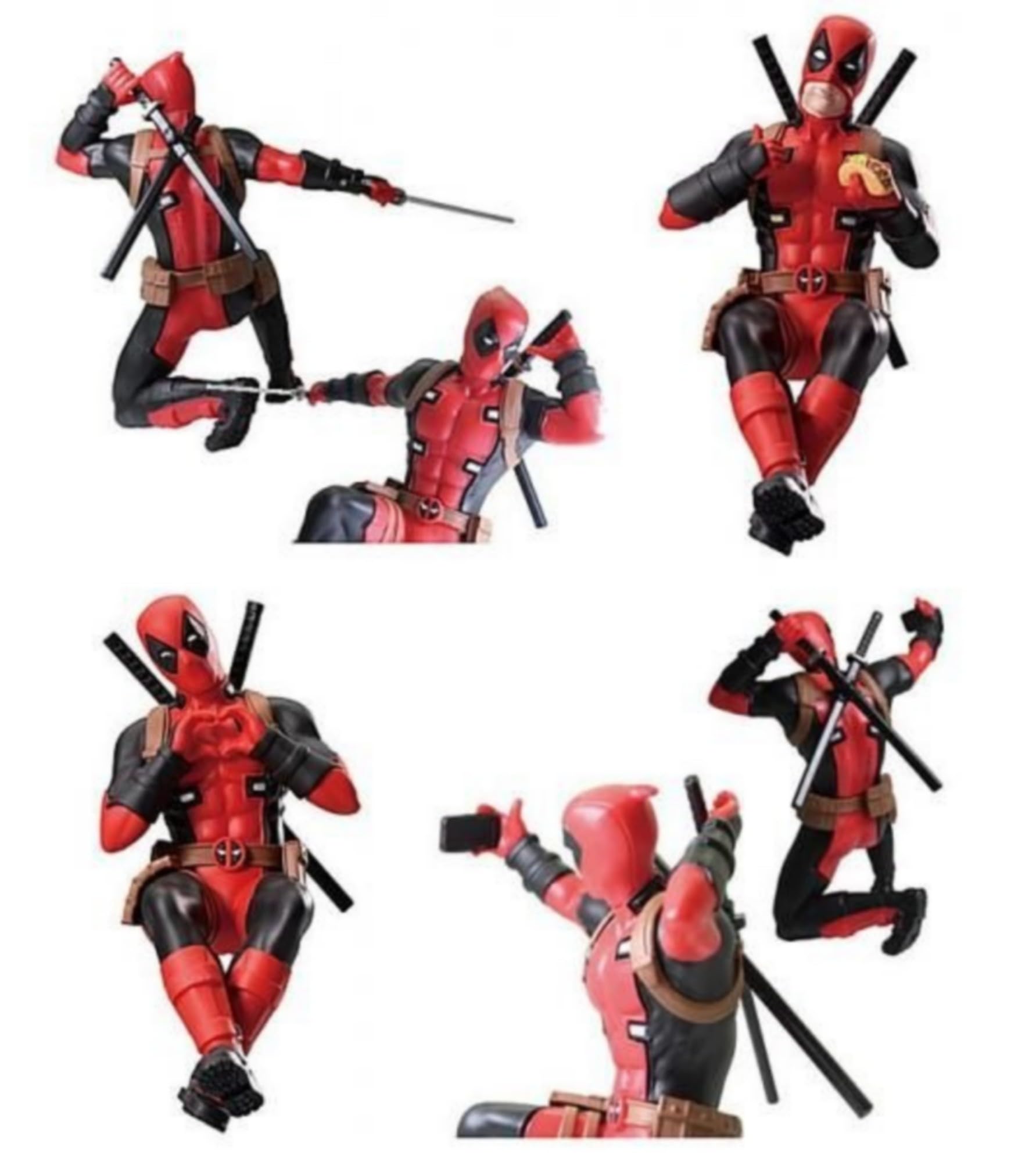 デッドプール　フィギュアセット Amazon | タカラトミーアーツ SR+ デッドプール デッドプールの日常