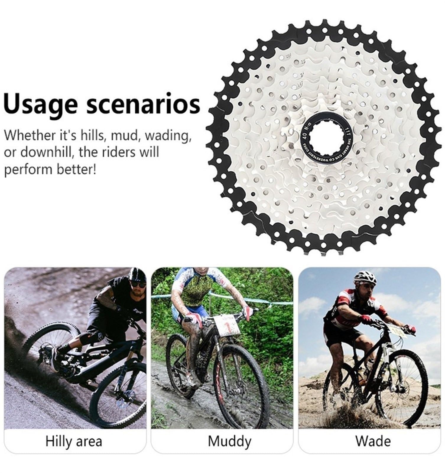 Kaseta zębata 11-biegowa MTB Rowery szosowe Szerokie przełożenia 11-28T 32T 34T 36T 40T 42T 46T 50T 52T Rower wolnobieg Speed Cassette Zębatka kasetowa
