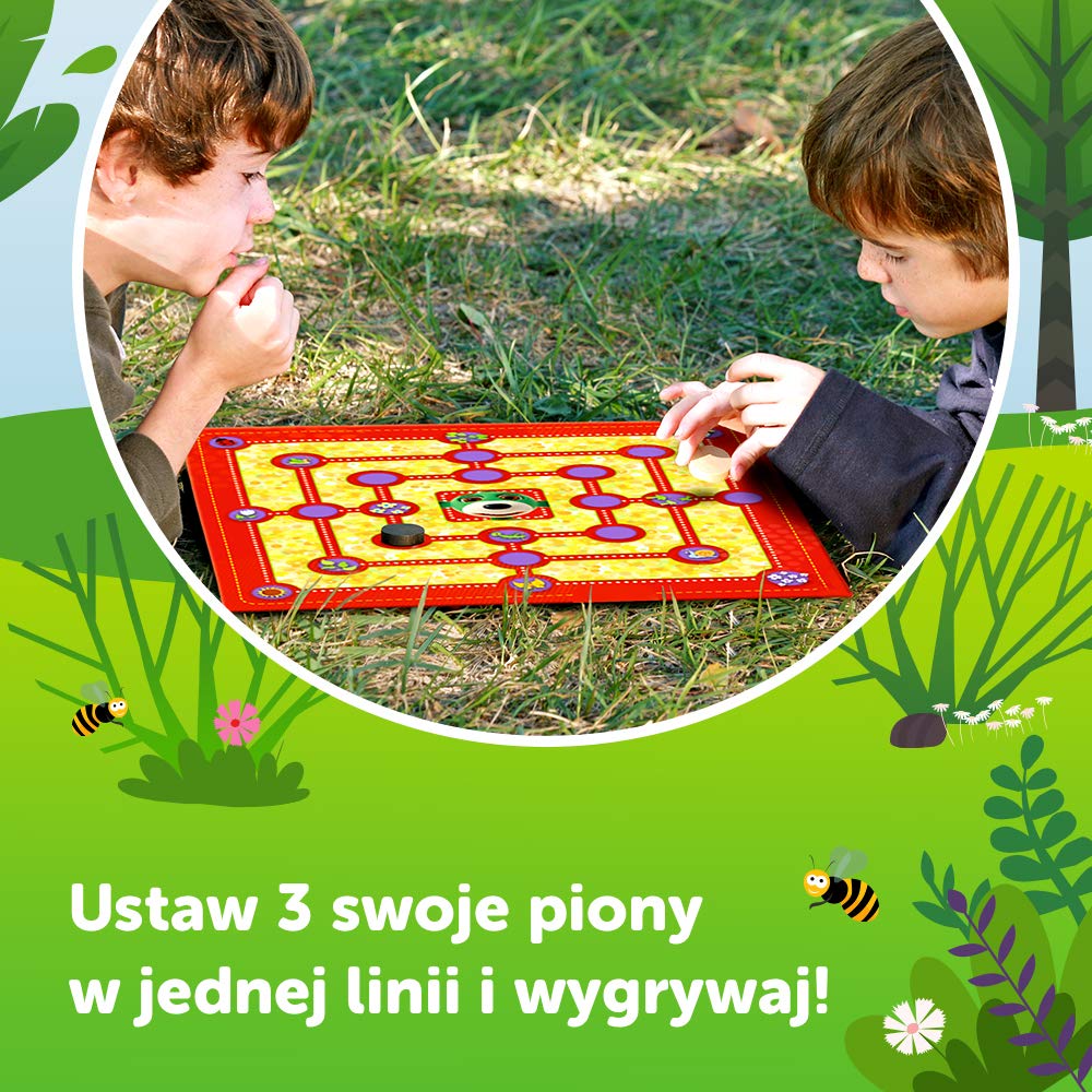 Trefl Family Planschspiel Warcaby & Mühle – 2 Brettspiele In 1, Für Kinder Ab 5 Jahren