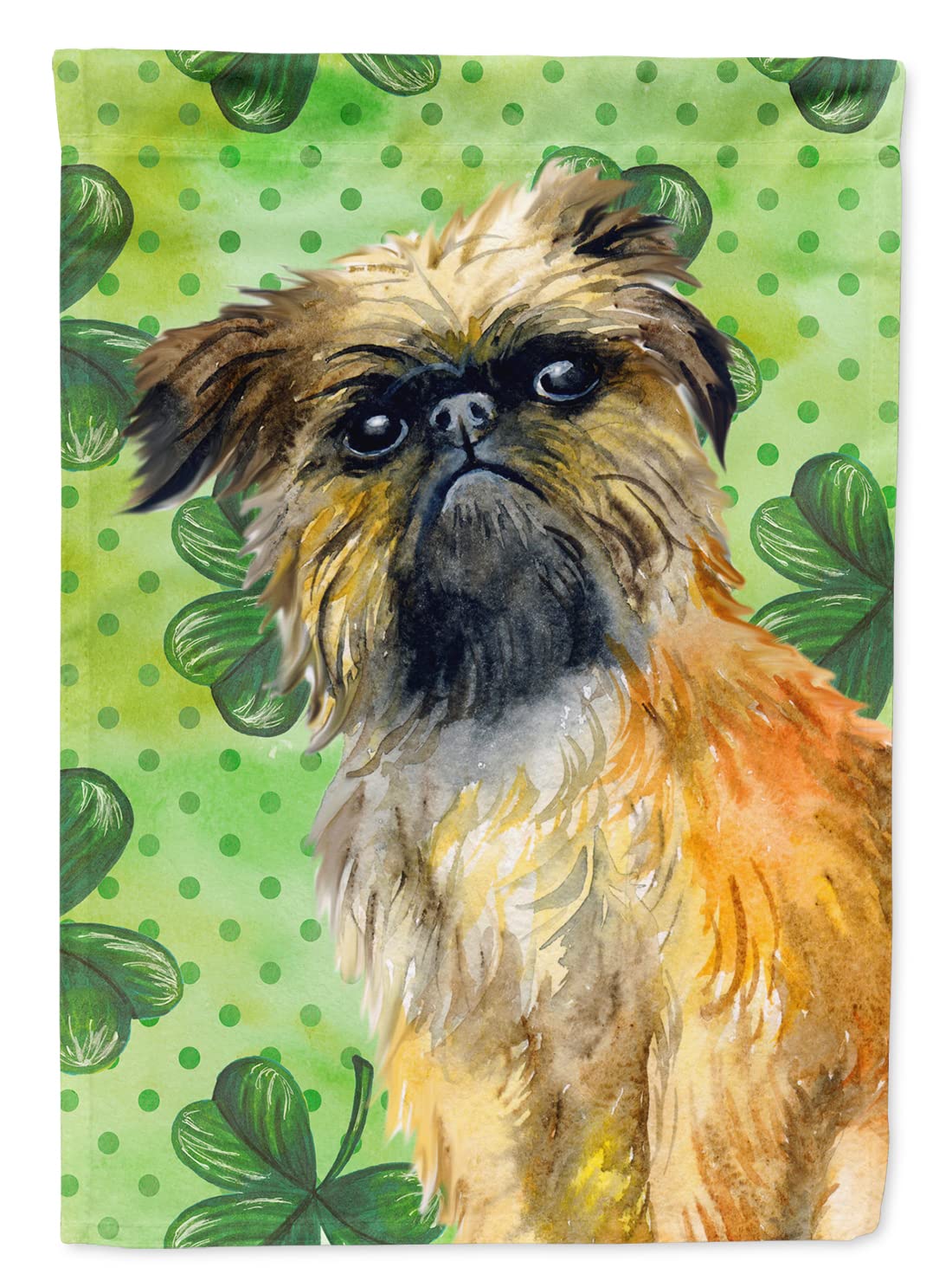 Drapeau Brussels Griffon Caroline's Treasures BB9861CHF grand format multicolore pour maison