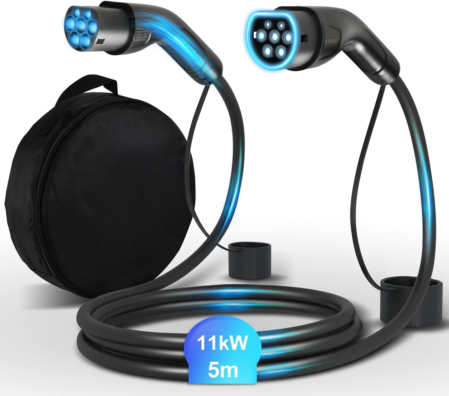 Fullwatt Typ 2 Ladekabel 11KW 7m - 3-Phasig Für Elektroauto & Hybrid