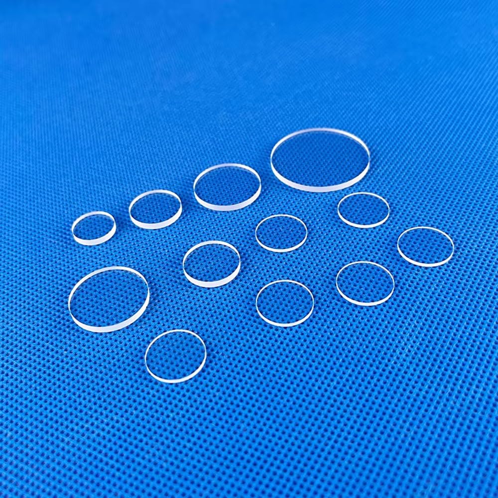 1 Unidad Placa de Cuarzo JGS2 Diámetro 40/45/50-95mm, Grosor 4mm, Ventana Óptica Redonda, Excelente Estabilidad Térmica para Instrumentos Científicos y Visores Industriales(Diameter 75mm)