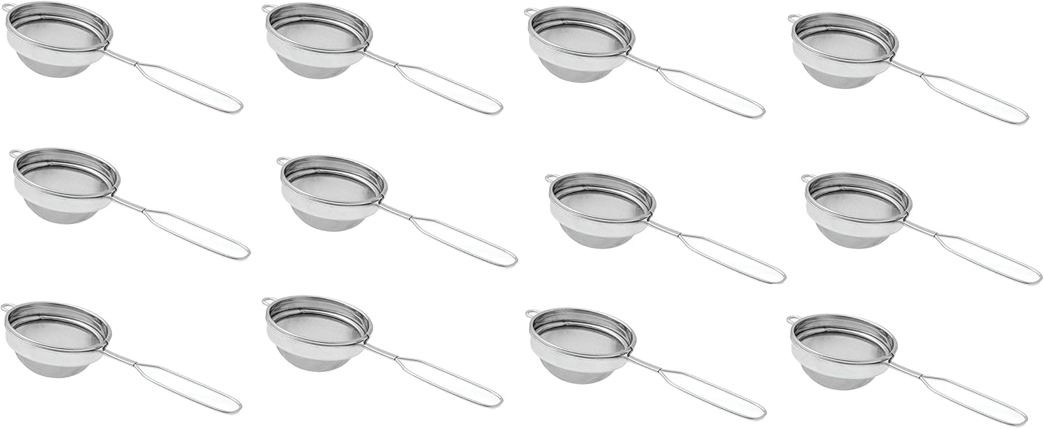 Set of 12 Tea strainers Size 9.5