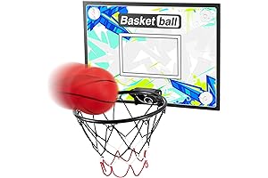 BOHEN Mini Suction Cup Basketball Hoop Indoor- Graffiti Style