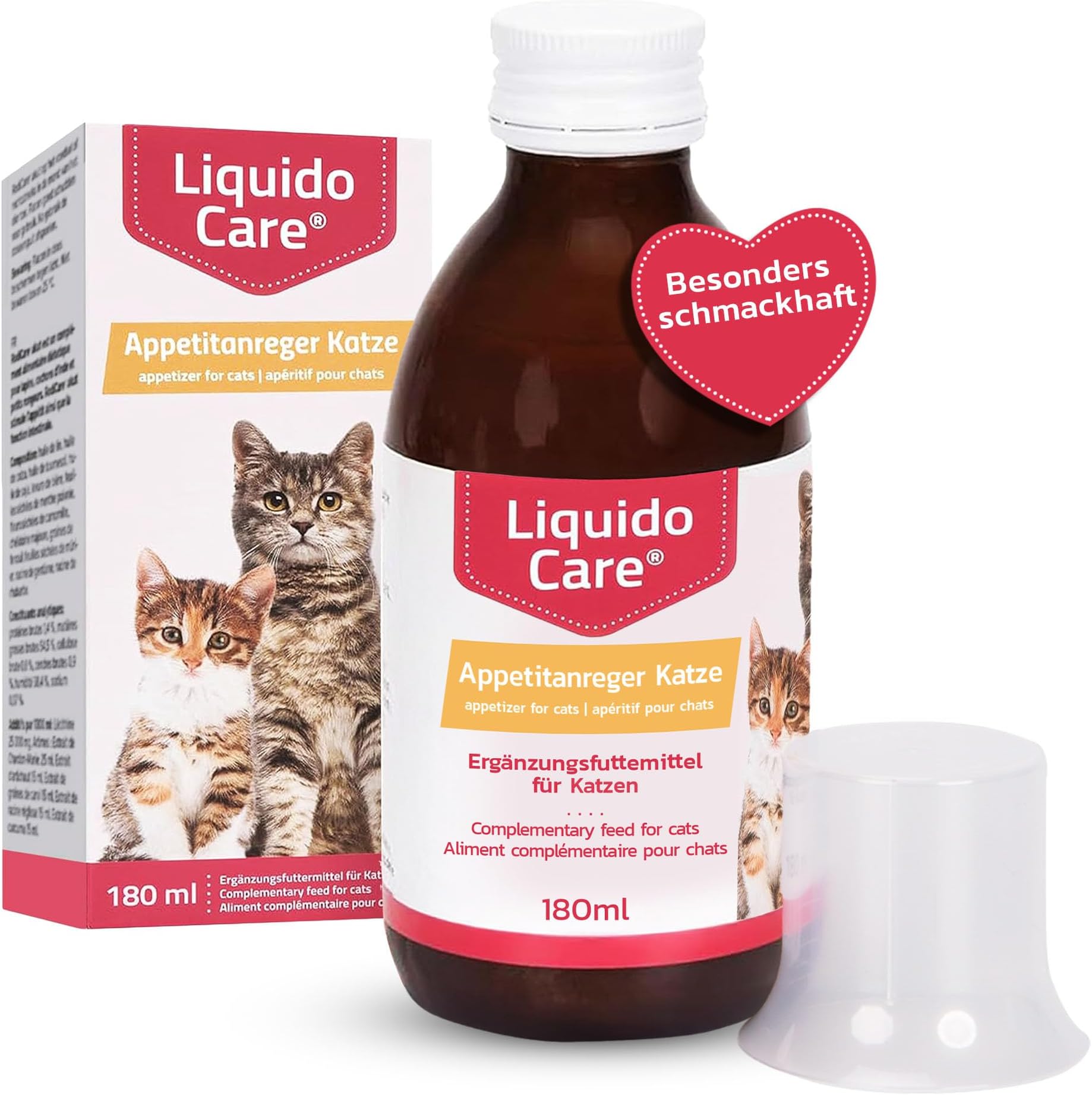 Appetite Stimulant for Cats (180 ml) – Liquid Nutritional Tonic – Appetite Support for Convalescence & Underweight Cats – Highly Palatable Dietary Supplement