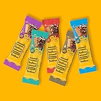 Vista 7 de FULFIL - Barras de proteína con sabor a maní con caramelo y chocolate, sin gluten, 15 g de proteína, básicas de despensa, 12