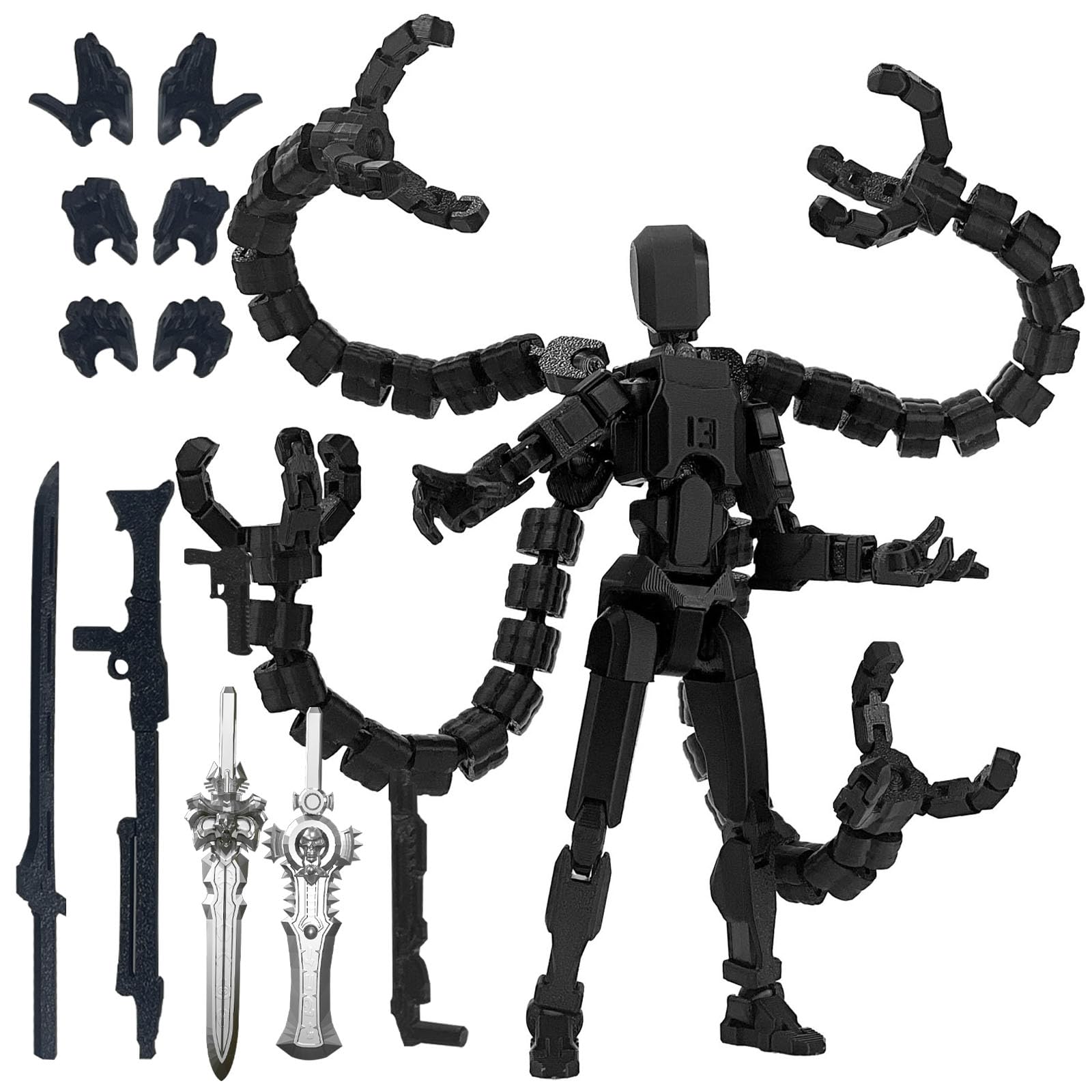Amazon.com: T13 Action Figure Already Assembled Accessories,T13