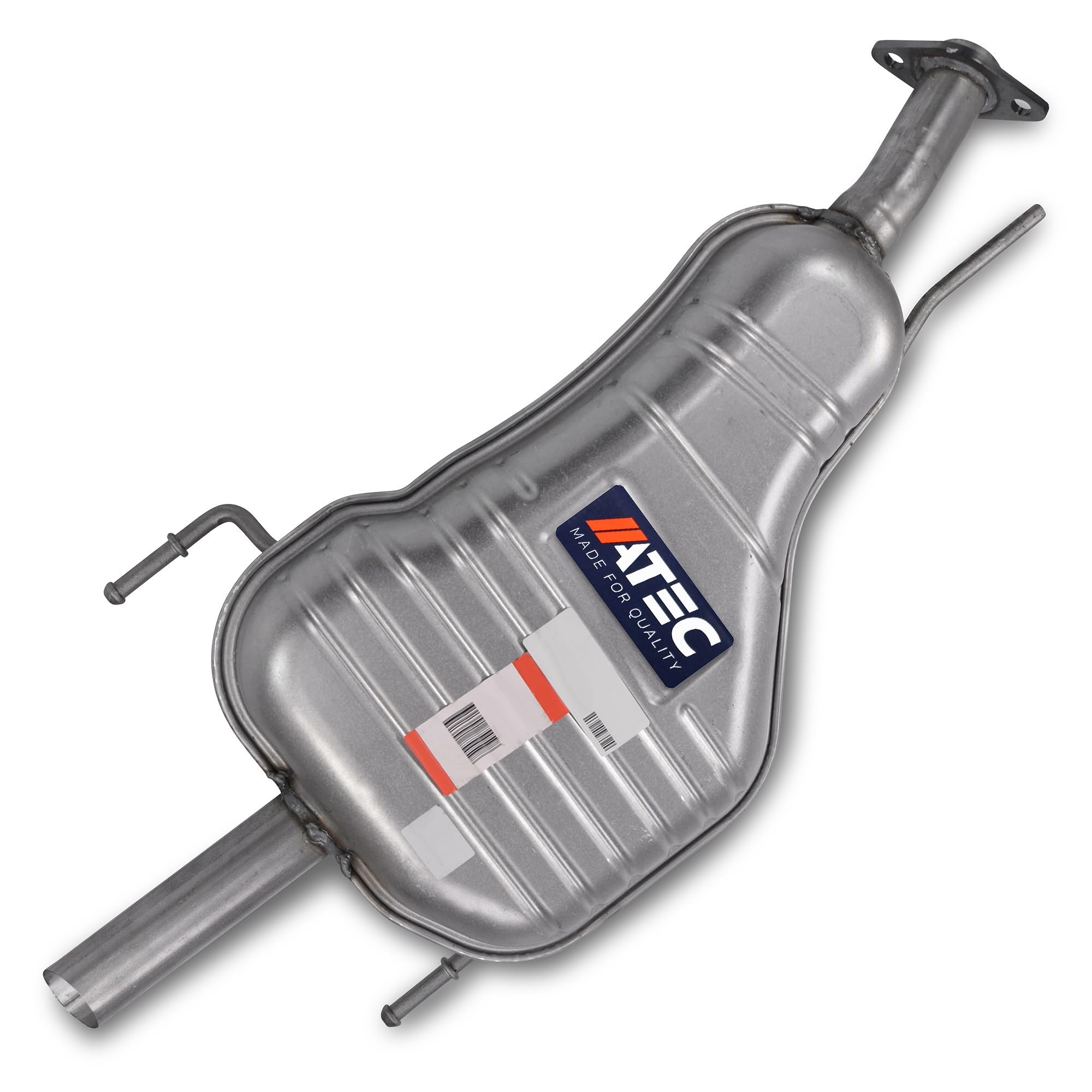 ATEC Germany 1x Silenciador trasero compatible con OPEL ASTRA G CC (T98), ASTRA G CLASSIC (T98)