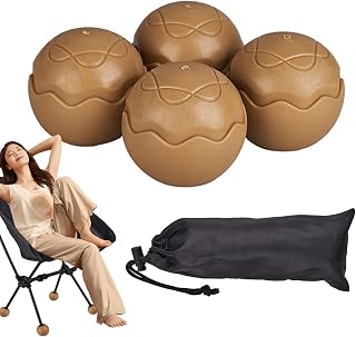 Protector de pies de silla, cubrepies de silla de camping,Cubre pies de silla antideslizante de goma | Accesorios versátiles para sillas de 4 piezas, cubrepies de silla de exterior