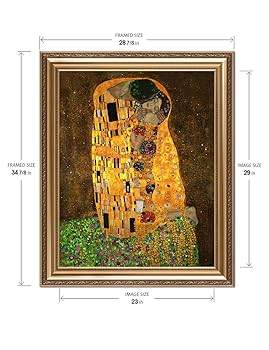 グスタフ・クリムト「接吻」 高級美術複製画 グスタフ・クリムト 「接吻」 限定300部 発売