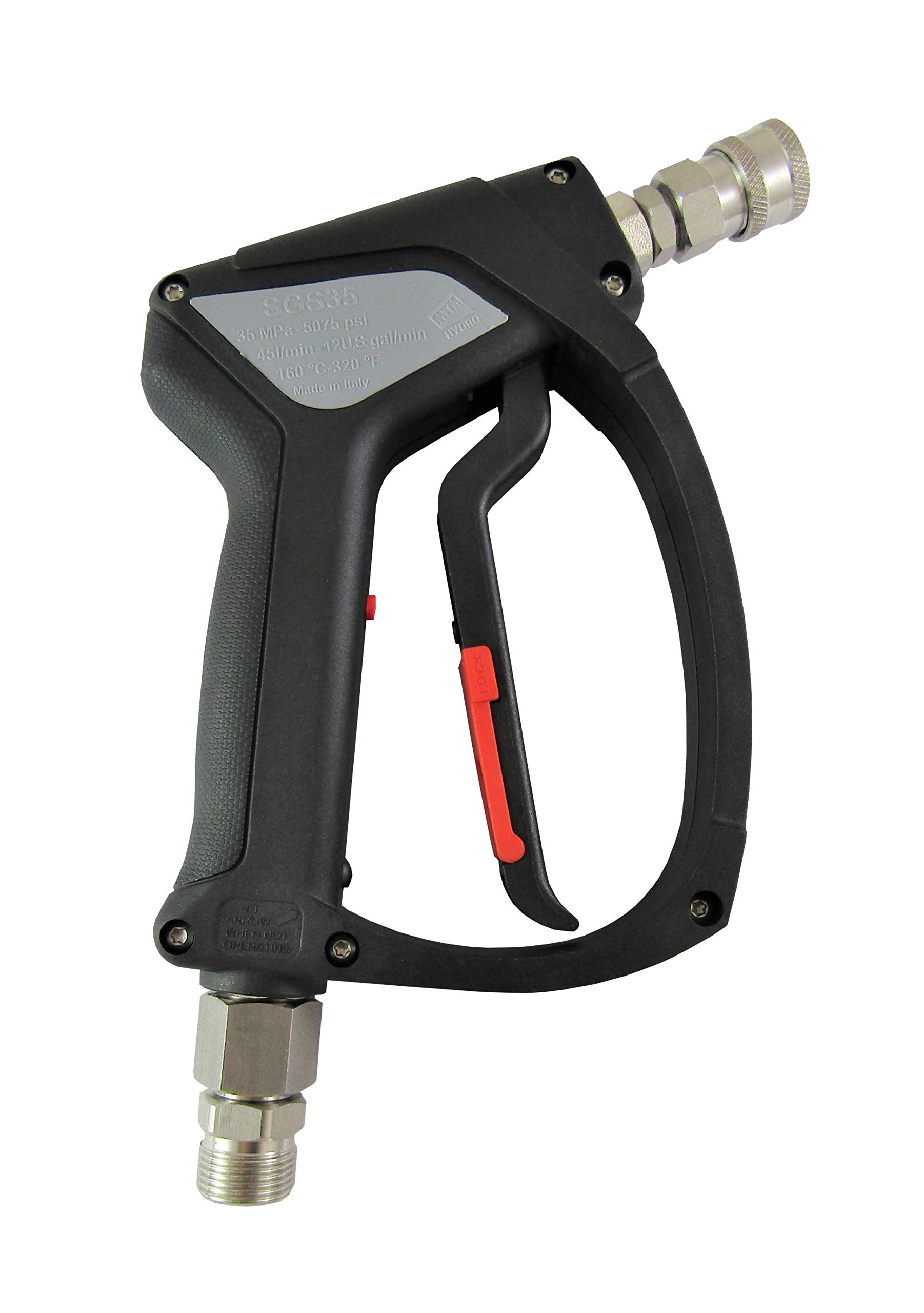 Stainless Steel MTM SGS35 Swivel Trigger M22M Inlet & 11.6mm Q/R