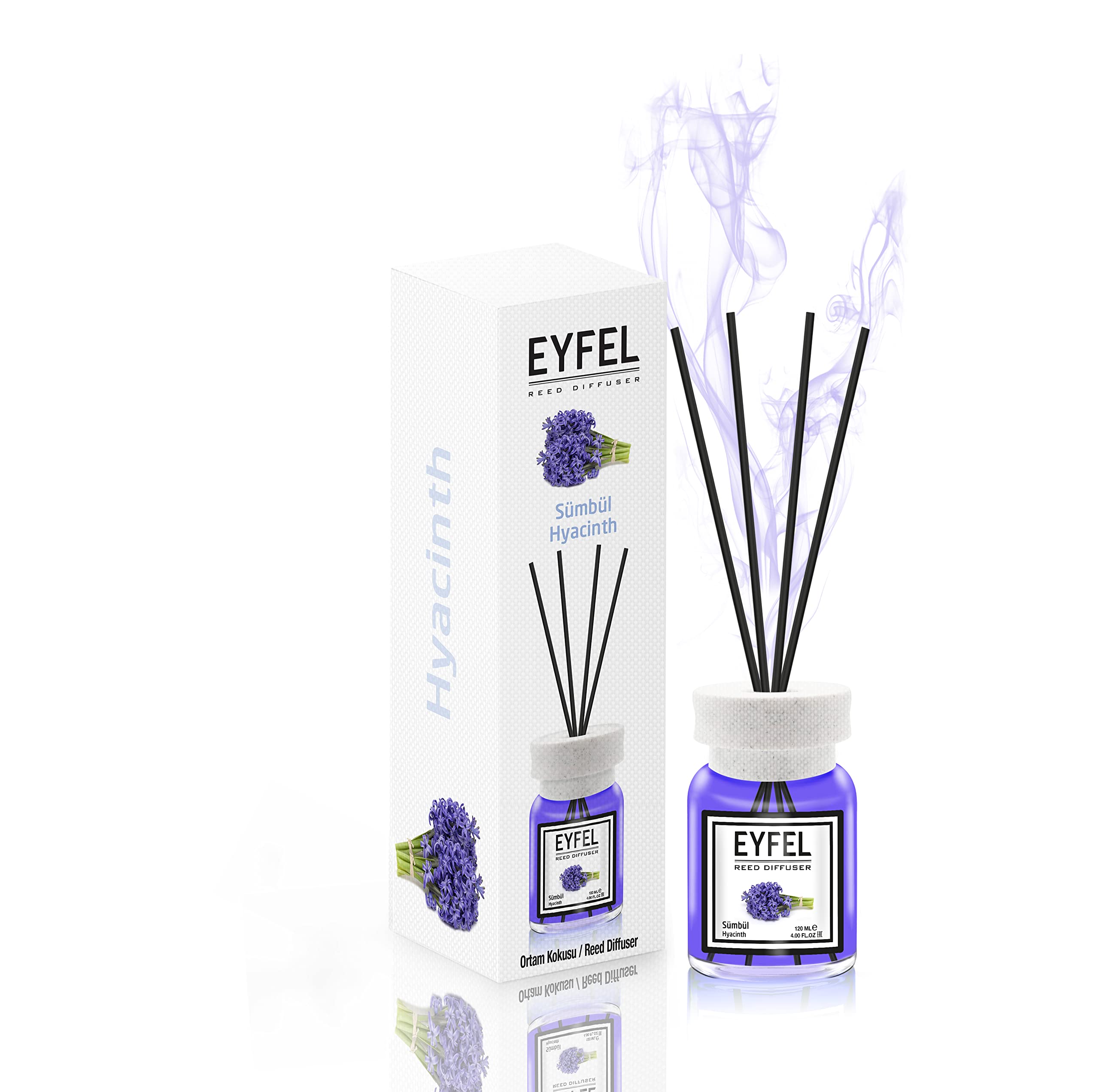 EYFEL REED DIFFUSER- HYACINTH 120ML