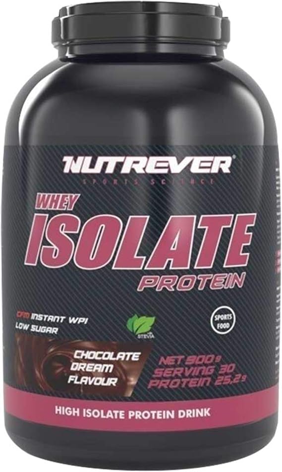 NUTREVER Whey Isolate Protein, Chocolate
