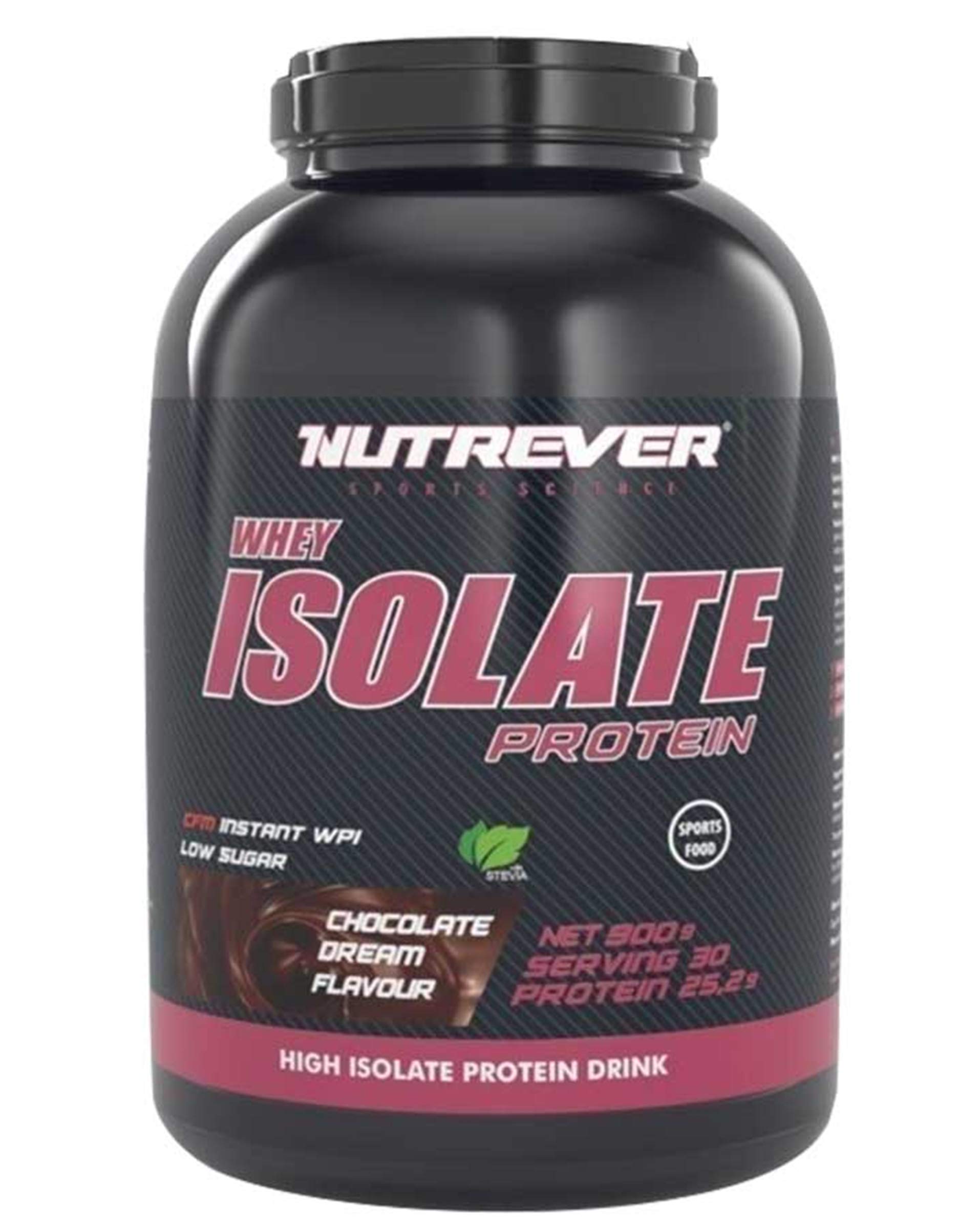 NUTREVER Whey Isolate Protein - Çikolata, 1800 Gr