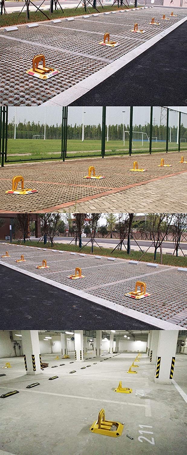postes de barrera para carriles, Poste de seguridad estacionamiento octogonal engrosado, poste con contrapresión, postes for entradas vehículos, asistencia en garaje