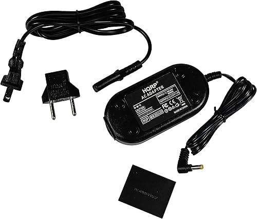 Miniatura 6 de HQRP Adaptador de CA compatible con Canon ACK-DC40 ACKDC40 PowerShot SX600 HS SX170 es SX500 es SX510 HS SX240 HS SX260 HS SX280 HS D10 D20 D30 S90