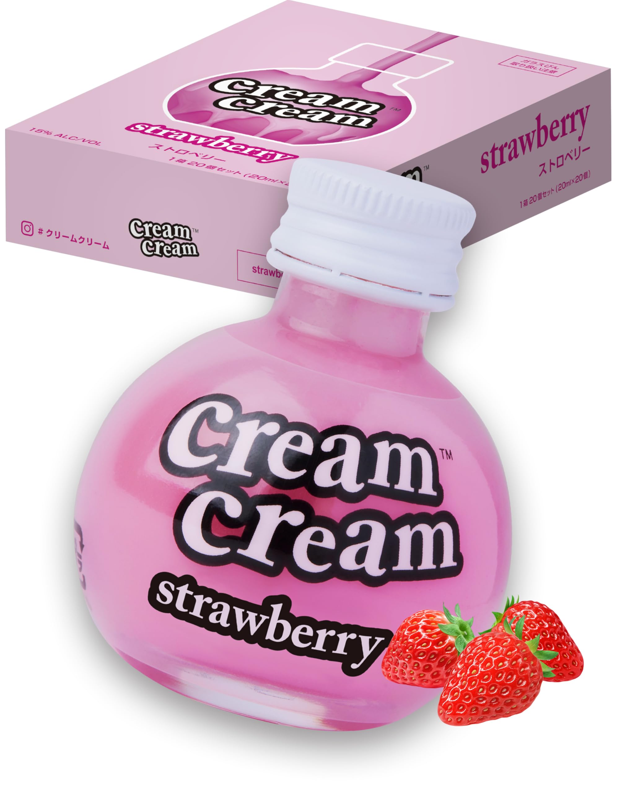 Amazon.co.jp: [ creamcream 公式] クリーム リキュール 甘いお酒
