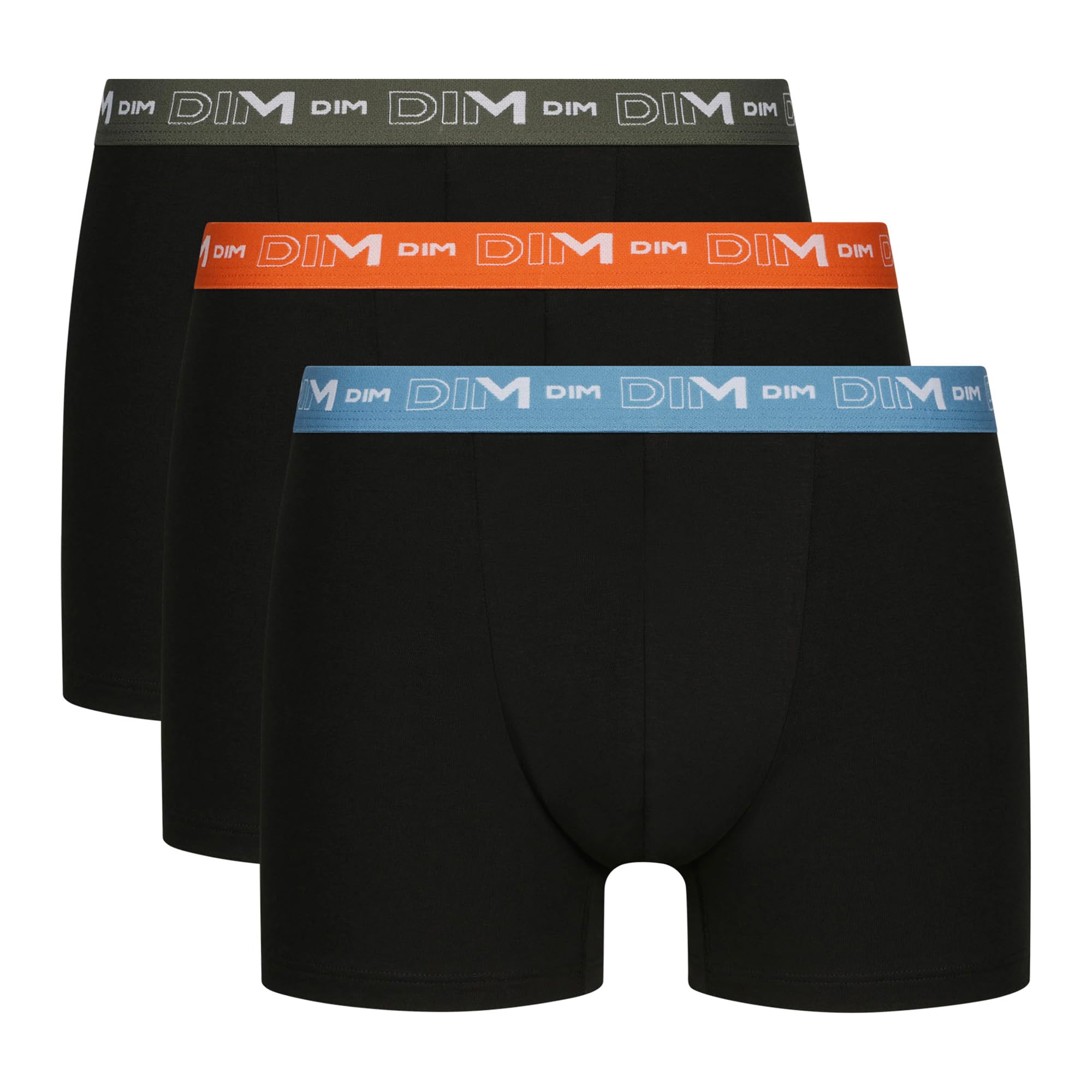 DIM Set of 3 Men's Boxers | Breathable Stretch Cotton | Optimal Fit | Label Free