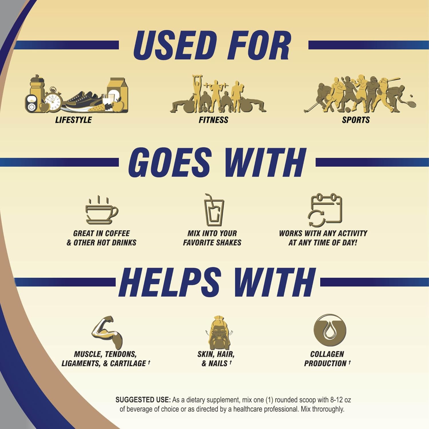 America Medic & Science Bellagen Collagen Peptides – 20 Single Serving Sticks for Skin, Hair, Nail & Joint Support – Hydrolyzed, Grass-Fed, Gluten-Free, Non-GMO