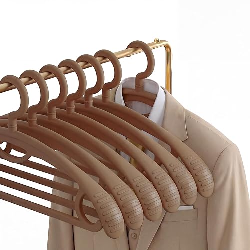 Plastic Clothes Hanger, Extra Thick Plastic Wide Shoulder Adult 360