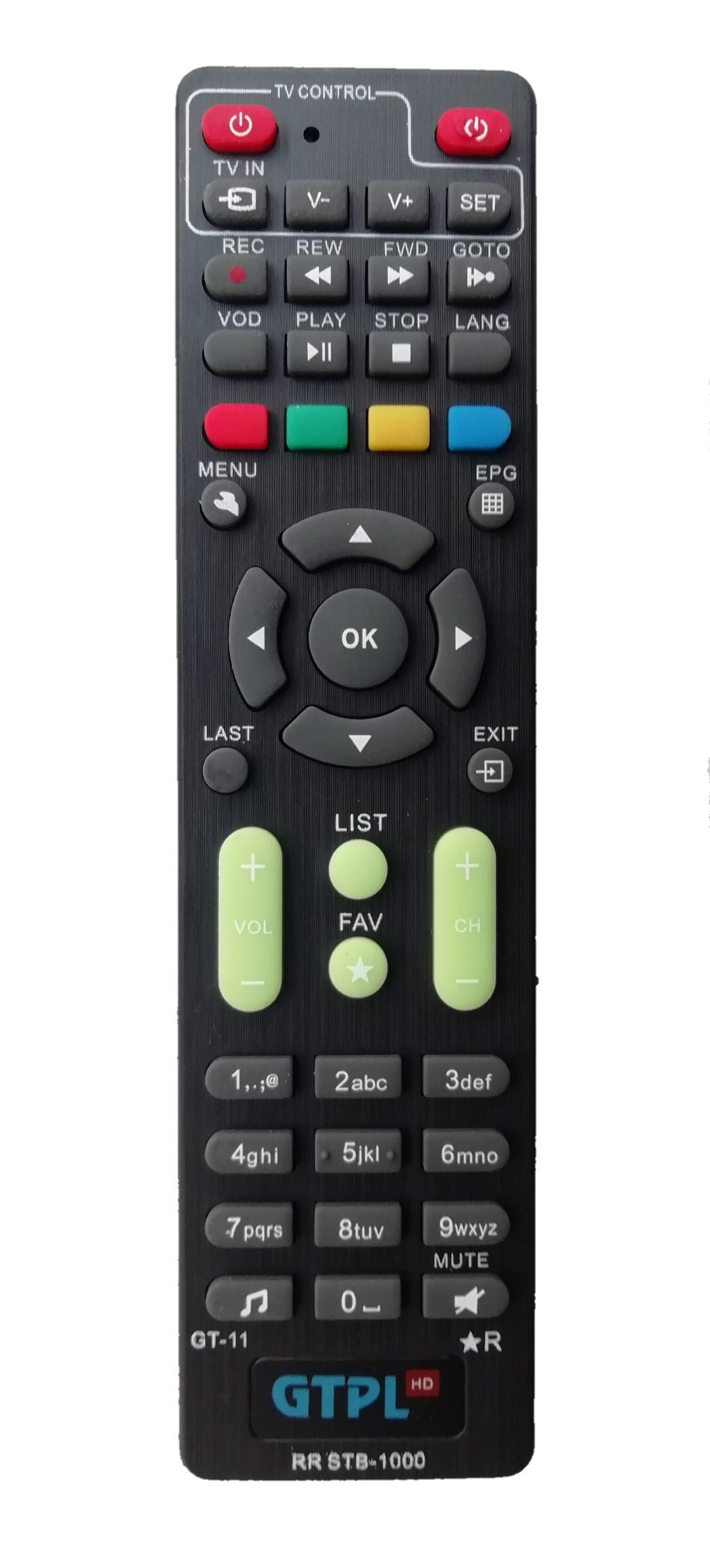 a1sneha Independent GTPL Universal Remote for TV