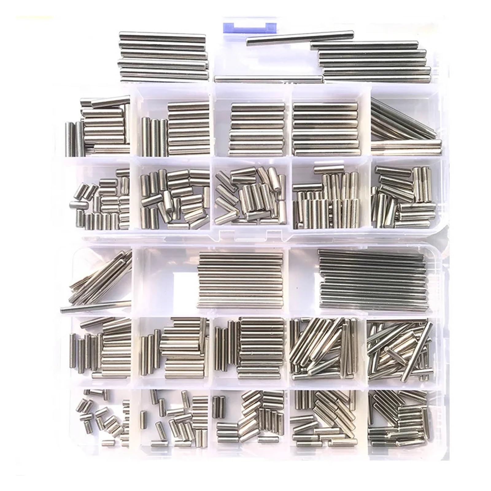 Jeu de chevilles de localisation à broches cylindriques M1 M1.5 M2.5 M3 M4 M5 M6 M8, goupille de verrouillage fixe en acier inoxydable 304, fixation d'arbre, tige métallique solide ( Size : M5 (1set)