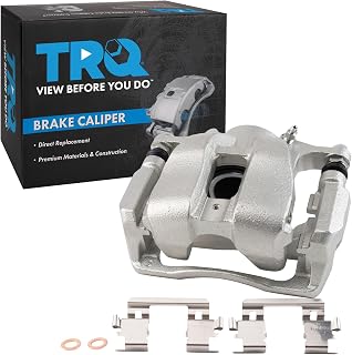 TRQ Front Left Brake Caliper w/Bracket Drivers Side | For 2013-2018 Acura RDX 2014-2019 RLX