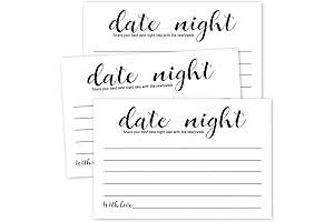 50 Date Night Idea Cards for Bridal Shower or Bachelorette Party Fun