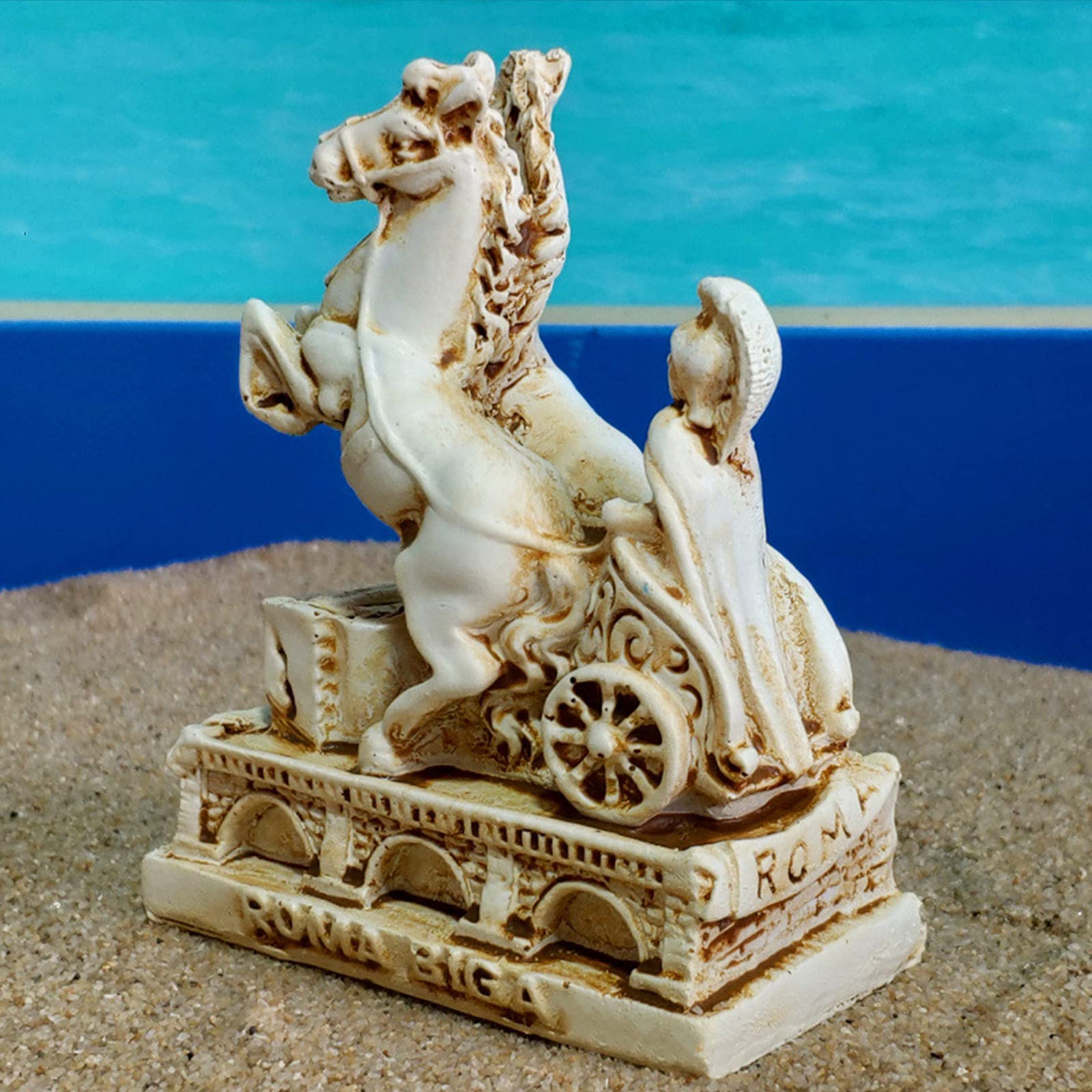 Amazon.co.jp: Kocris Casa 古代ローマ 兵士像 小さな戦争 馬 置物