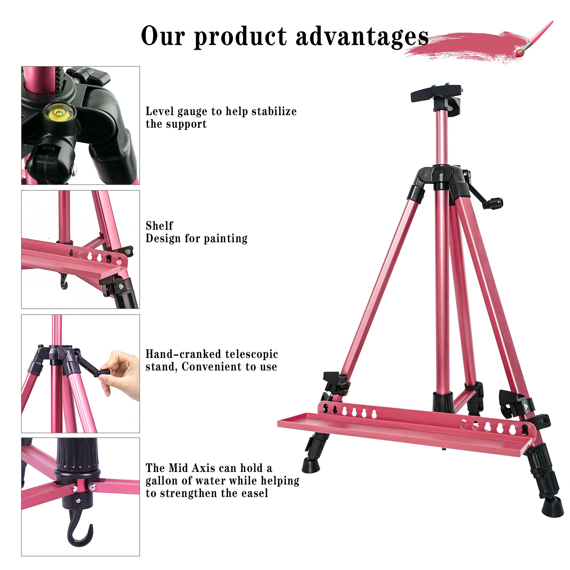  Upgraded 60 Artist Painting Stand, 21 to 60