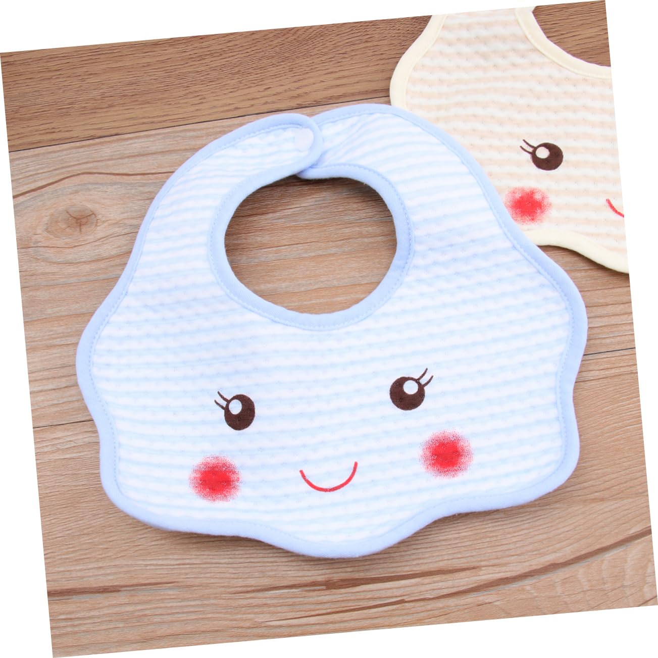 TOYANDONA 15piezas Baberos Impermeables De Algodón Para Bebés De Diseño Cartoon Ajustables y Reutilizables Toallas De Saliva Para Alimentación y Mezcla De
