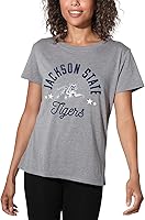 Vista 212 de Colección oficial de camisetas sueltas para mujer, diseño de mascota desgastada universitaria, jaspeado atlético