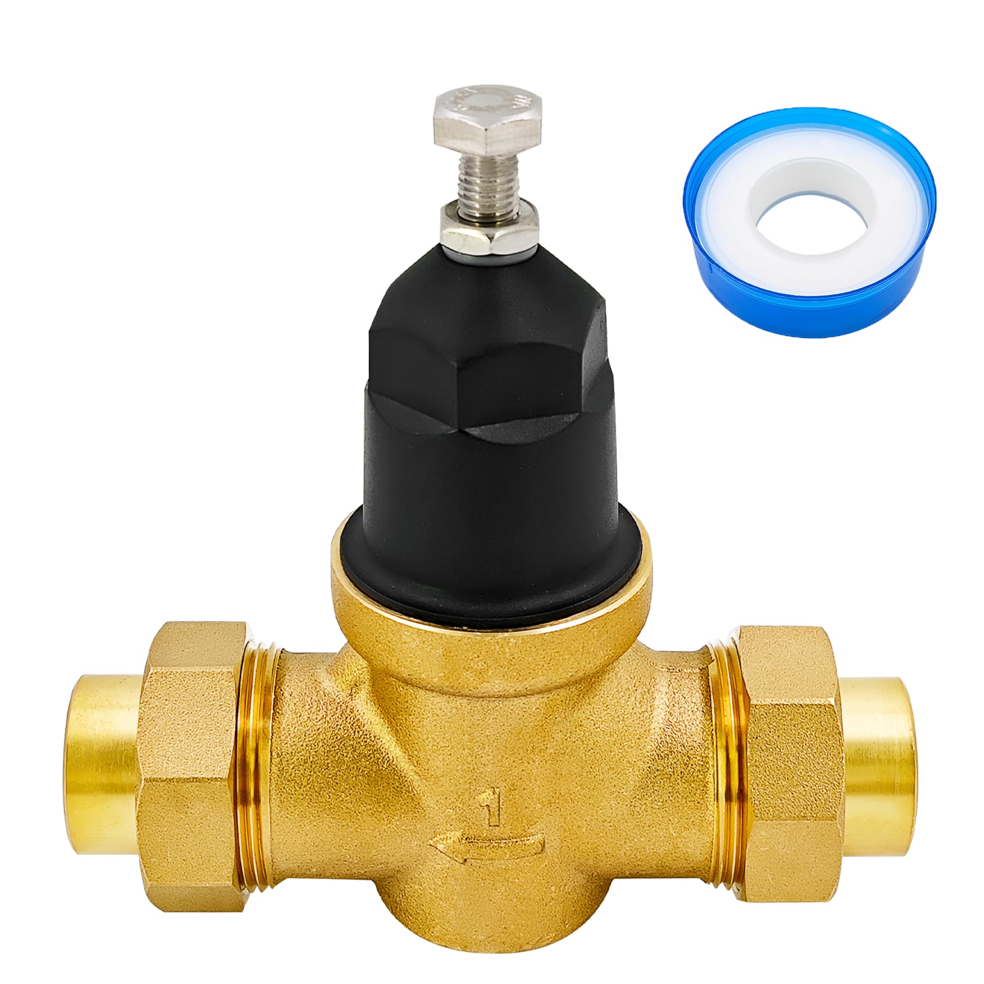 Photo 1 of PratRaken NR3XLDU 1 Inch Brass Pressure Reducing Valve