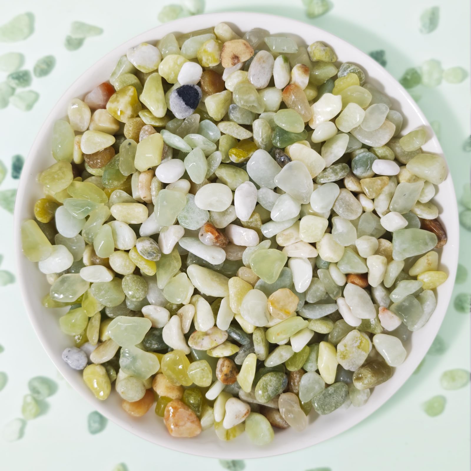 3Lb Pebbles for Indoor Plants,River Rocks for Succulent Plants,Aquarium Gravel,Decorative Stones Bonsai Garden Pebbles,Aquarium Rocks for Landscaping,