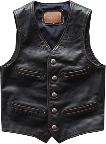 cowhide vest