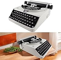 Vista 2 de Máquina de escribir a la antigua, máquina de escribir antigua, accesorios para máquina de escribir antigua, para aliviar el estrés, decoración