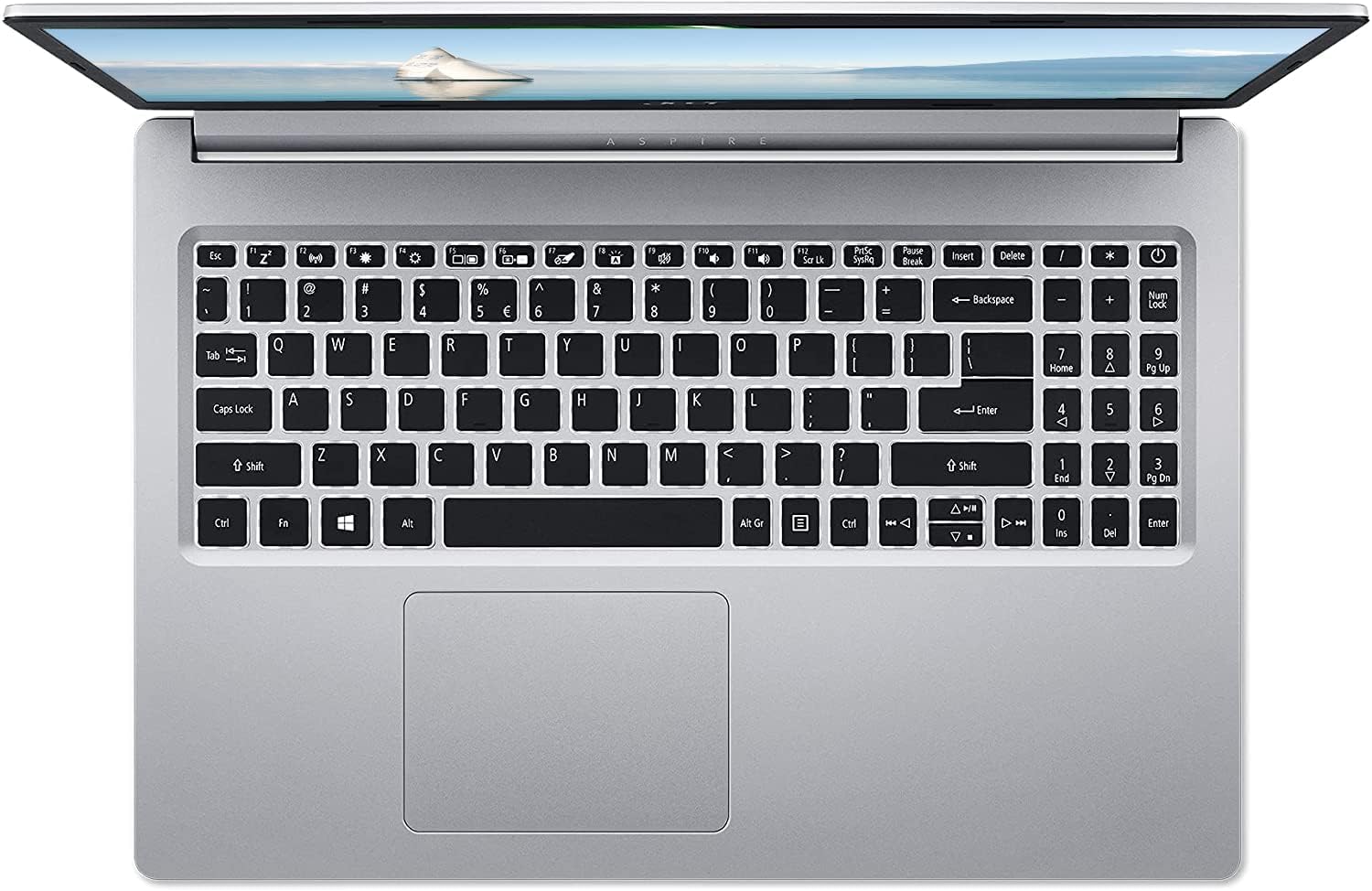 acer 2022 Aspire 5 Slim Laptop, 15.6" Full HD Display, AMD Ryzen 5 5500U Hexa Core Processor, AMD Radeon Graphics, WiFi 6, Backlit Keyboard, Windows 11 Home (24GB RAM | 1TB SSD)