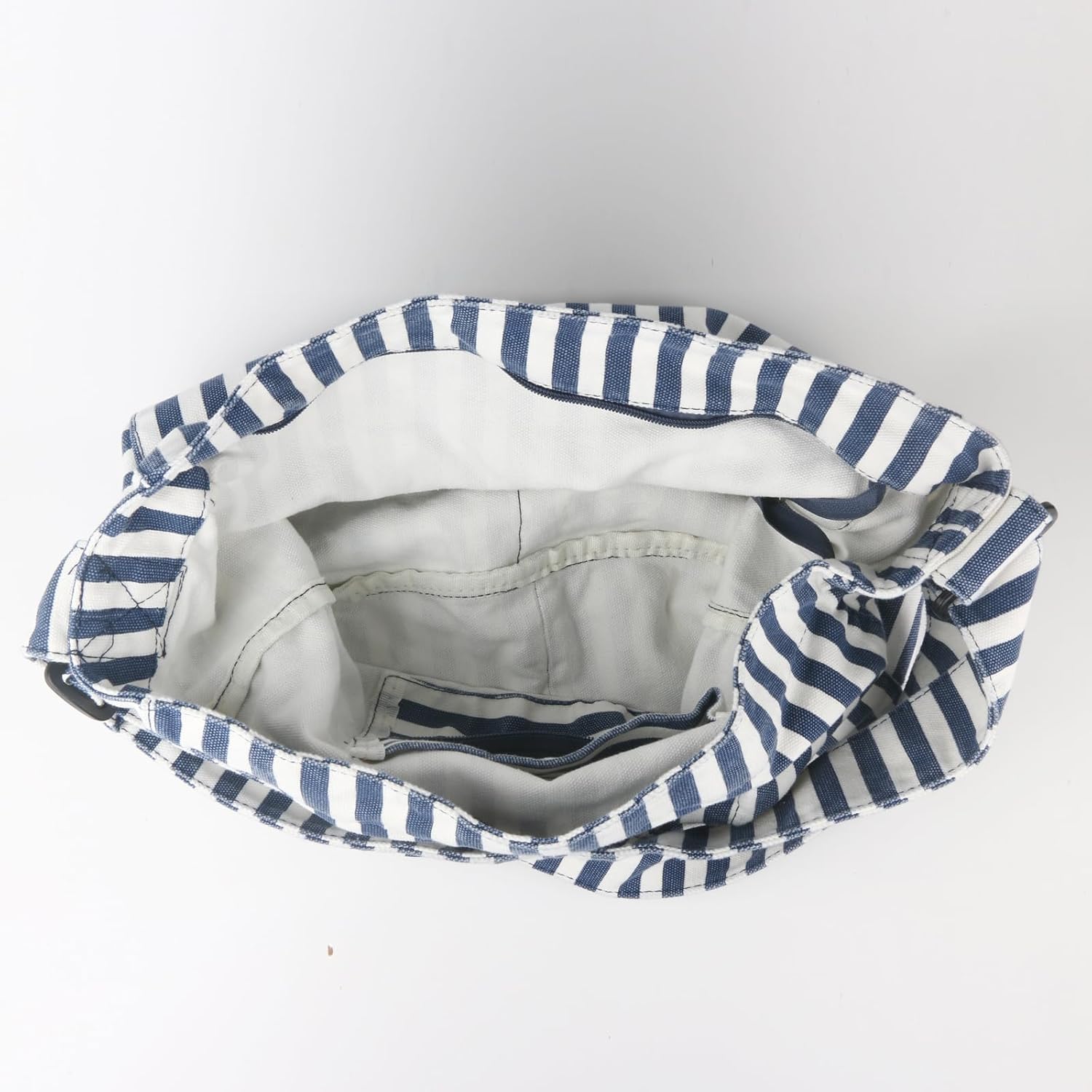 Canvas Hobo Crossbody Shoulder Tote Bag for Women and Men W/Multi-pocket Casual Purse Messenger Bags Travel Work - Image 4